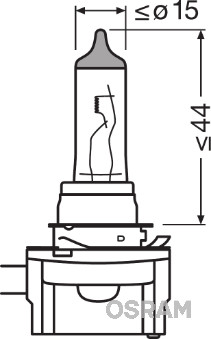 Osram Gloeilamp, verstraler 64242