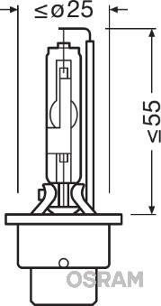 Osram Gloeilamp, verstraler 66250