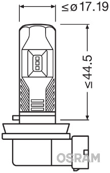 Osram Gloeilamp, verstraler 67219CW