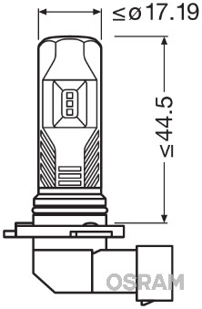 Osram Gloeilamp, verstraler 9745CW