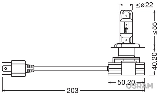 Osram Gloeilamp, verstraler 9726CW