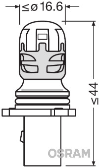 Osram Gloeilamp, dagrijlicht 5828CW