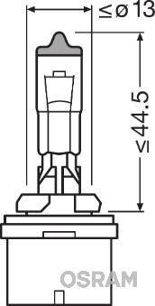 Osram Gloeilamp, mistlamp 880