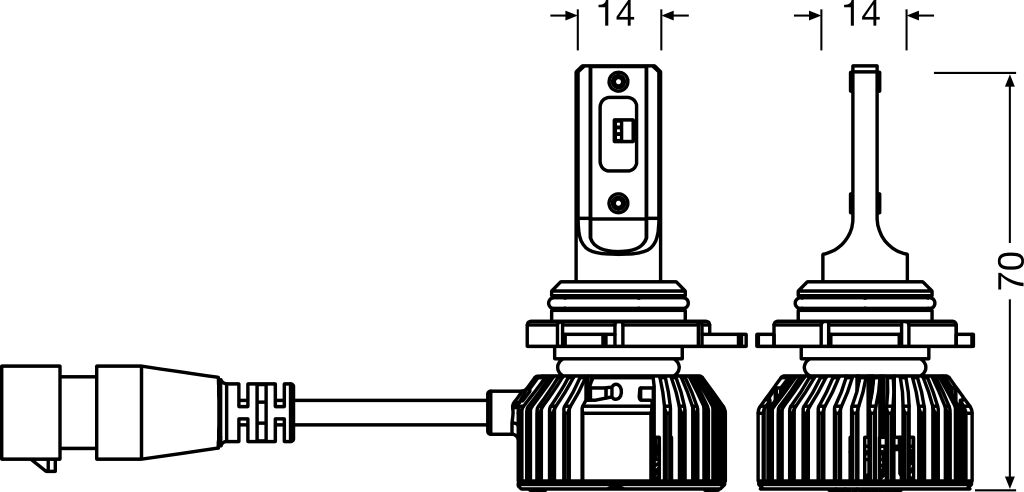 Osram Gloeilamp, verstraler 9012DWNBSM-2HB