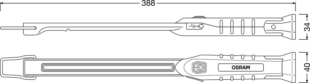 Osram Looplamp LEDIL418