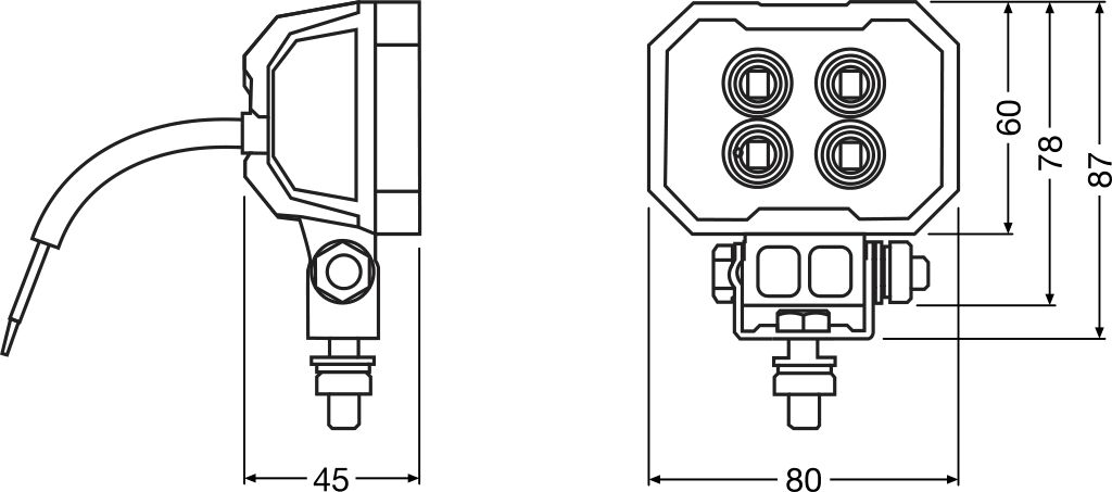 Osram Werklamp LEDWL110-WD