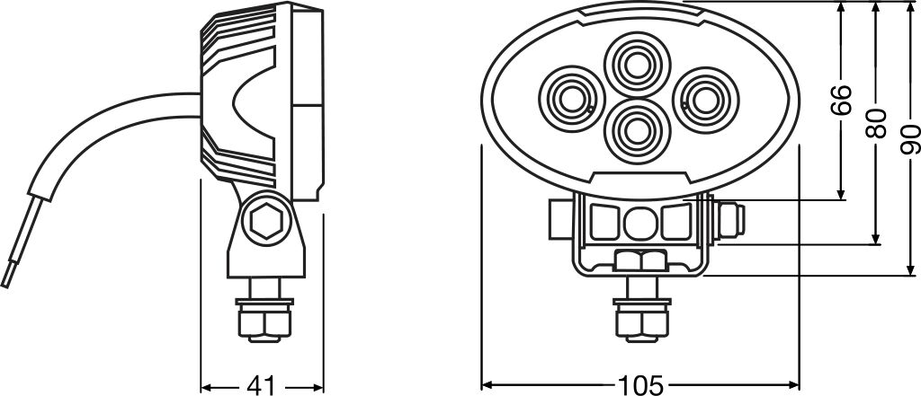 Osram Werklamp LEDWL112-WD