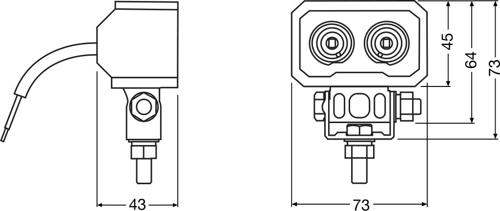 Osram Werklamp LEDWL114-WD