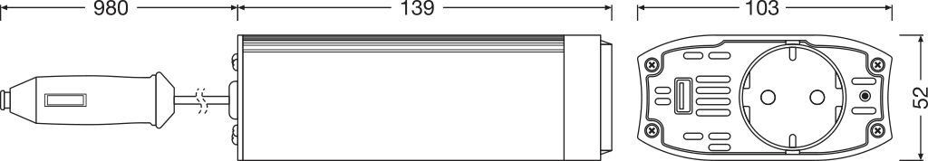 Osram Wisselrichter OEINVU150