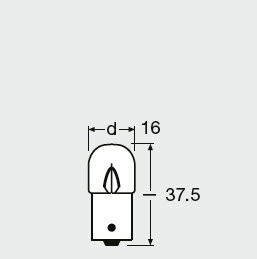 Osram Gloeilamp, achterlicht 5626