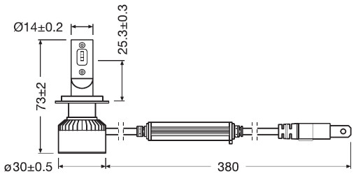 Osram Gloeilamp, verstraler 64210DWXTR