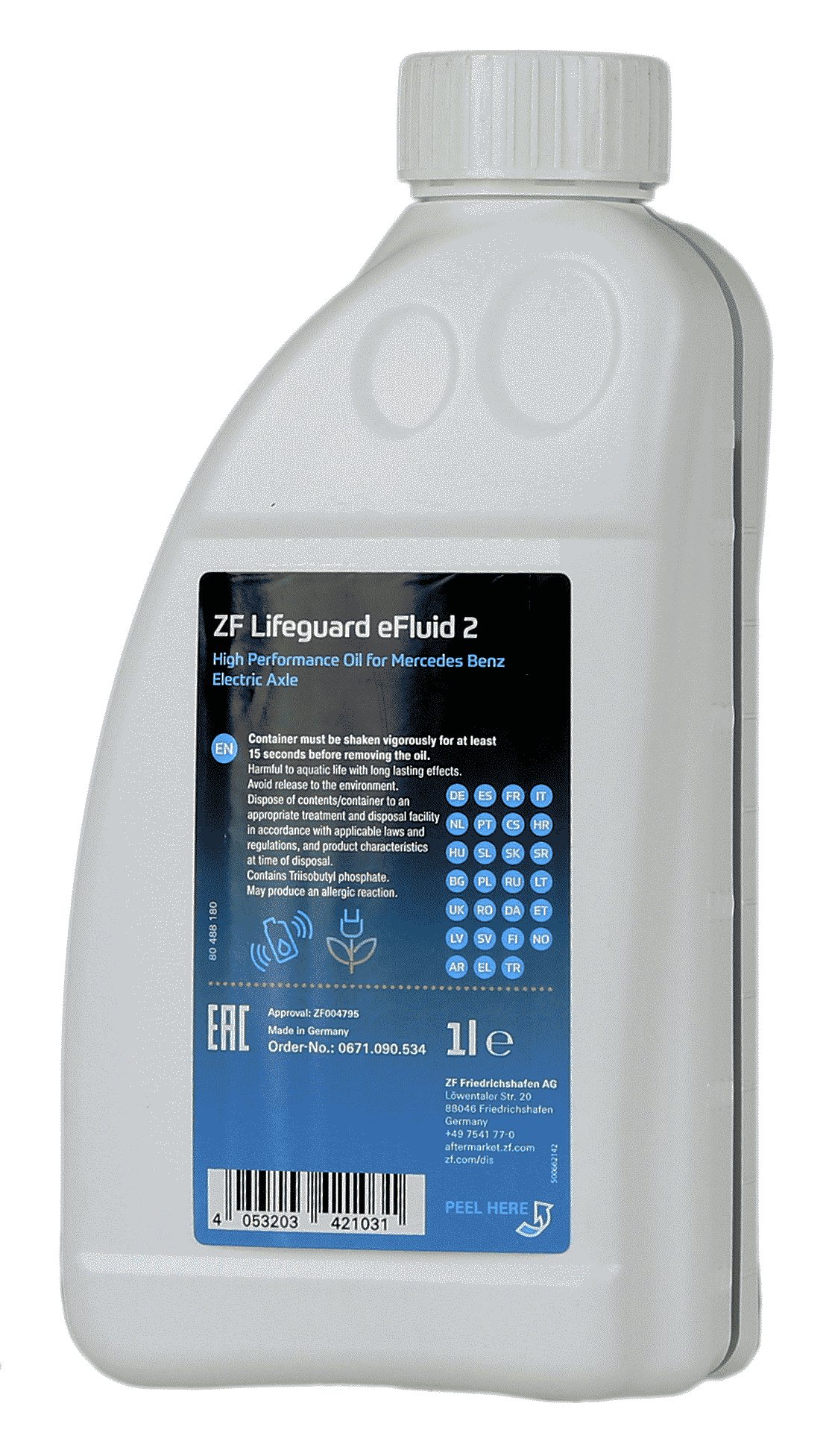 ZF Versnellingsbakolie 0671.090.534