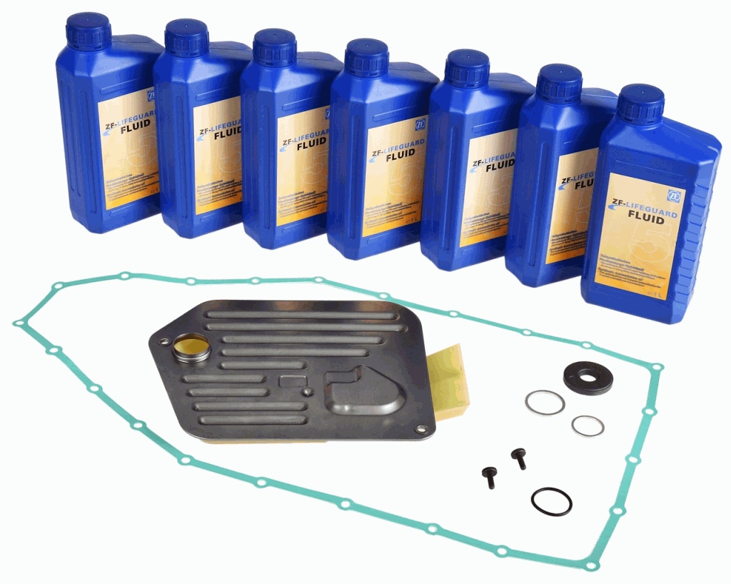 Onderd.set, olie verversen van automatische versnellingsbak ZF 1055.298.037