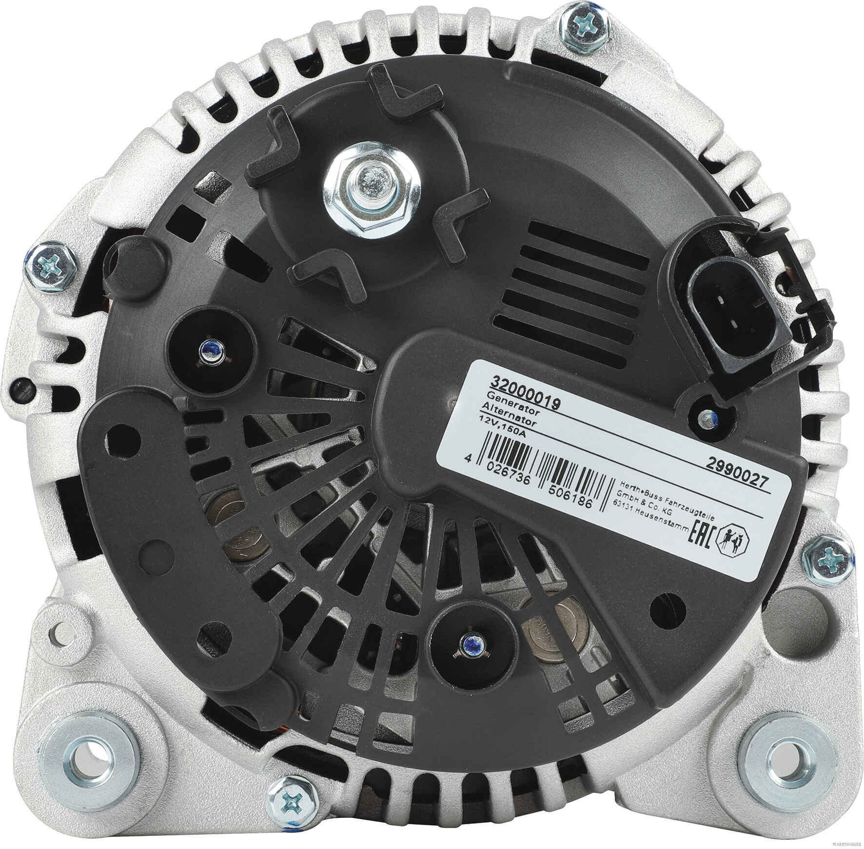Herth+Buss Elparts Alternator/Dynamo 32000019
