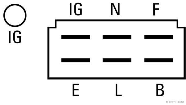 Herth+Buss Elparts Spanningsregelaar 35122003