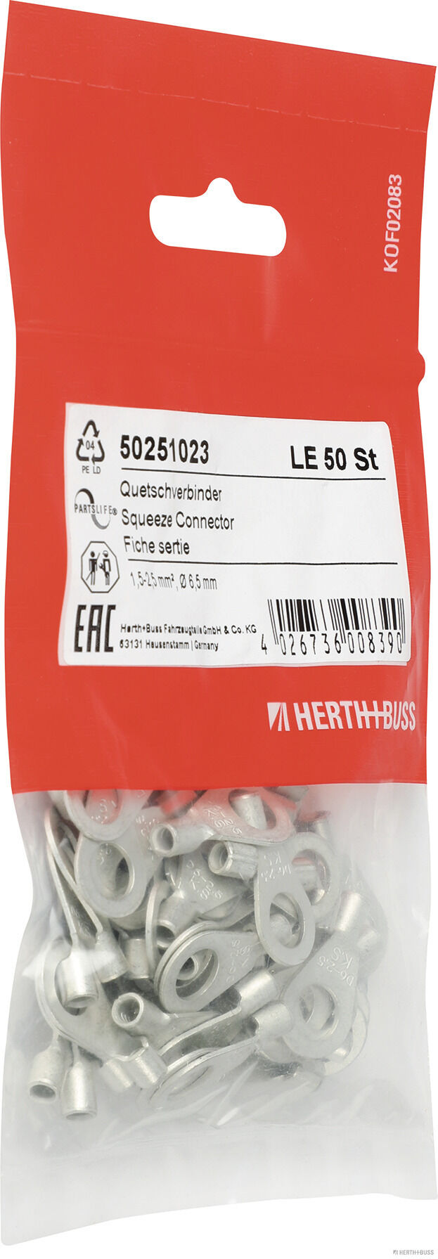 Herth+Buss Elparts Knijpverbinder 50251023