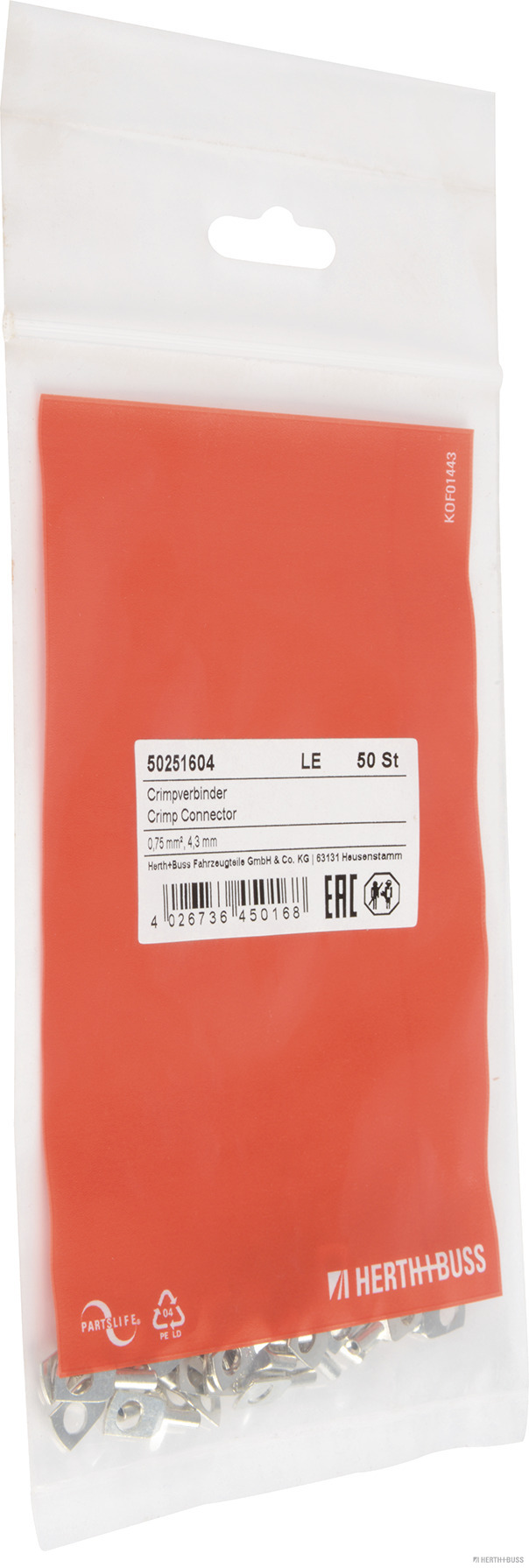 Herth+Buss Elparts Knijpverbinder 50251604