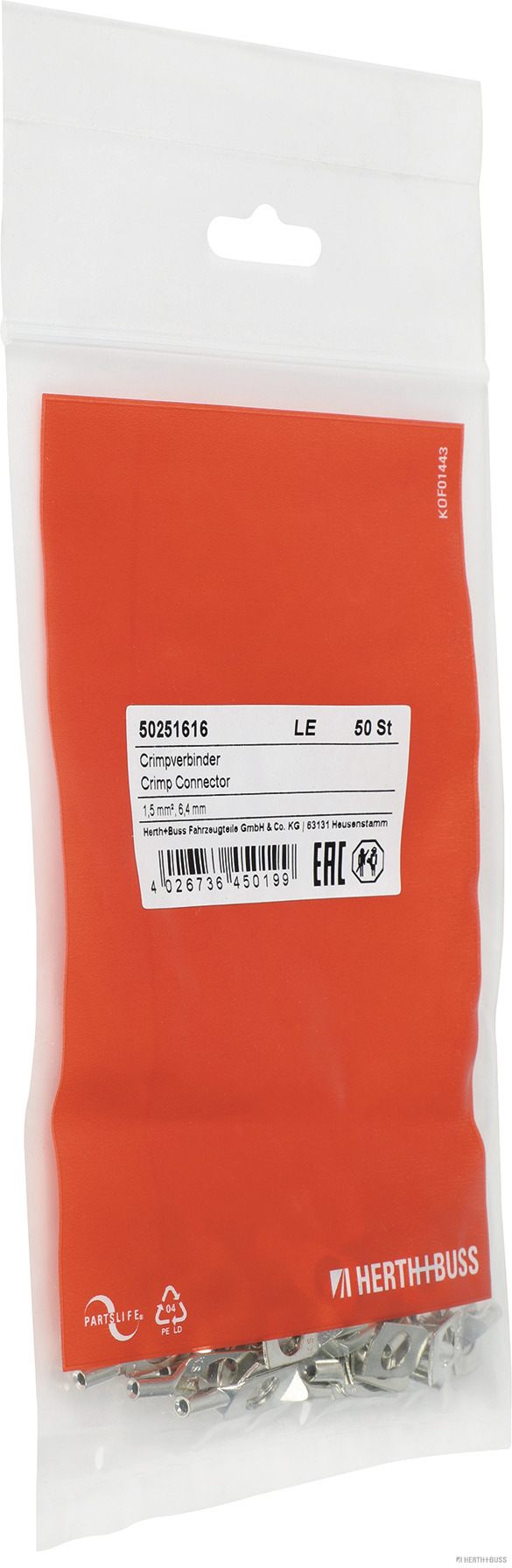 Herth+Buss Elparts Knijpverbinder 50251616