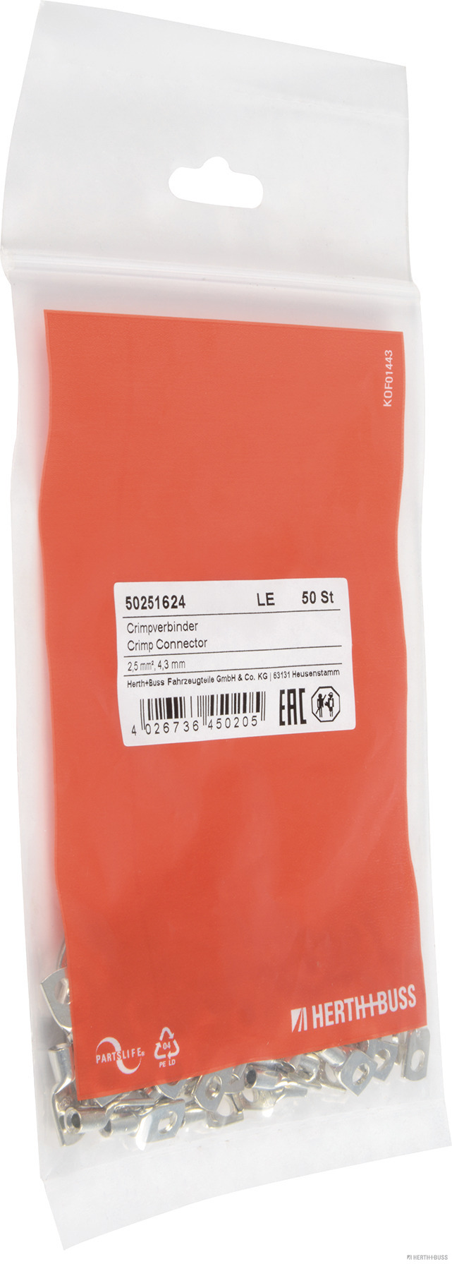 Herth+Buss Elparts Knijpverbinder 50251624