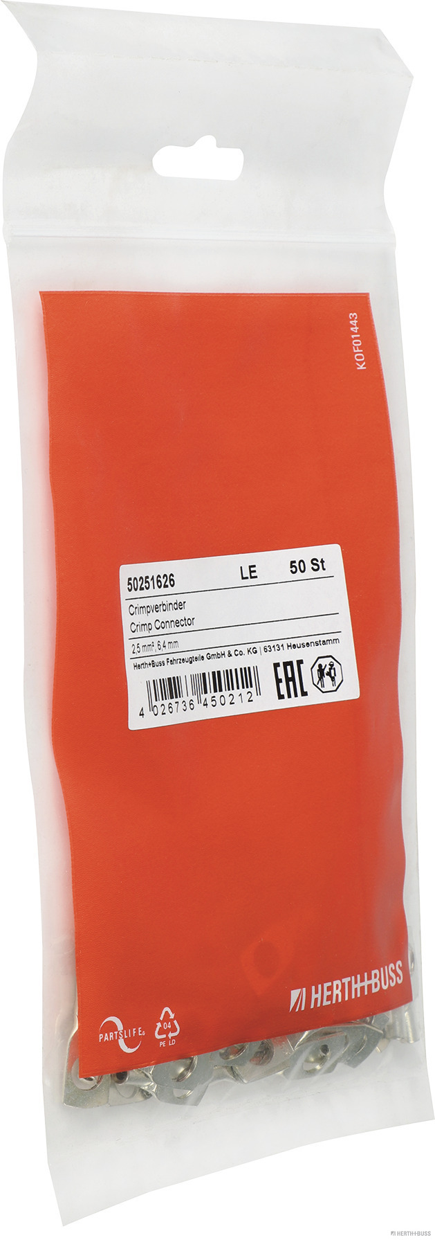 Herth+Buss Elparts Knijpverbinder 50251626