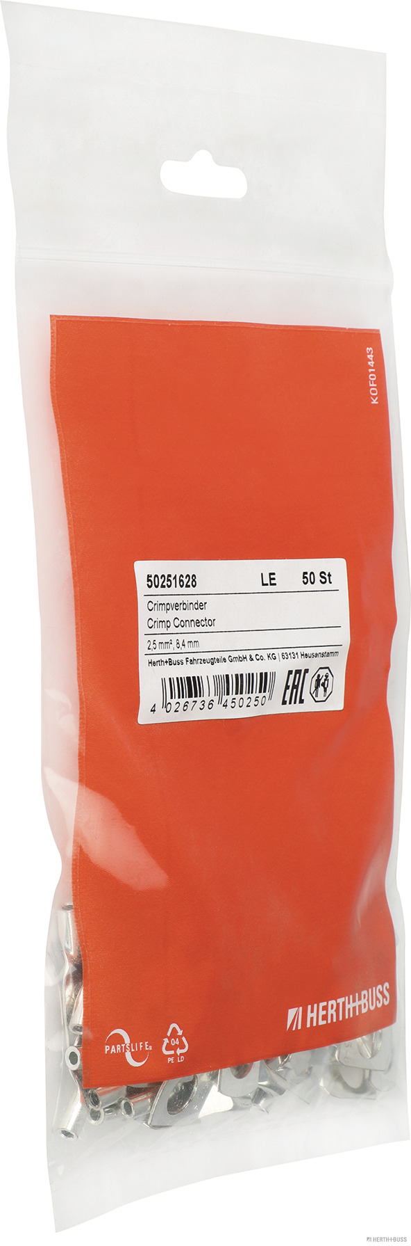 Herth+Buss Elparts Knijpverbinder 50251628