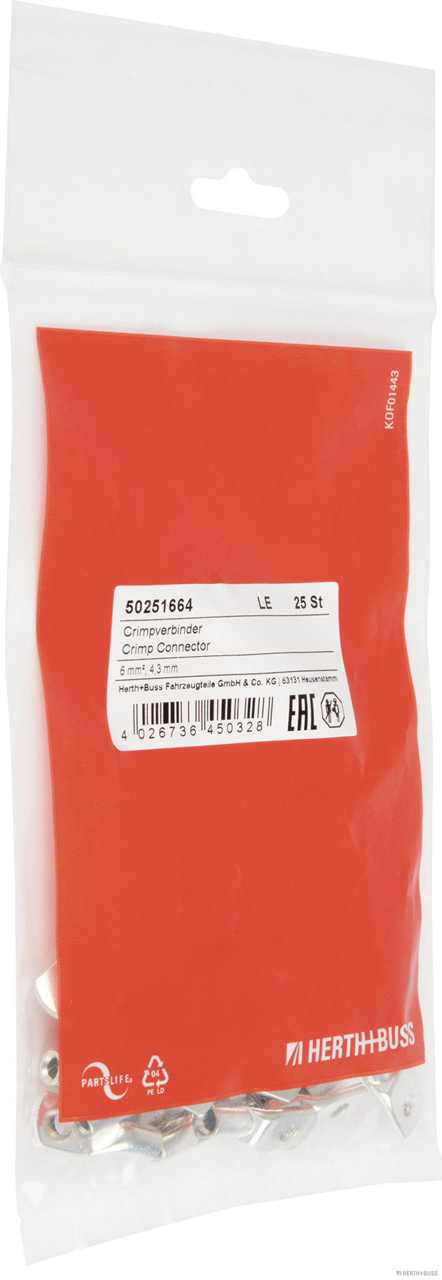 Herth+Buss Elparts Knijpverbinder 50251664