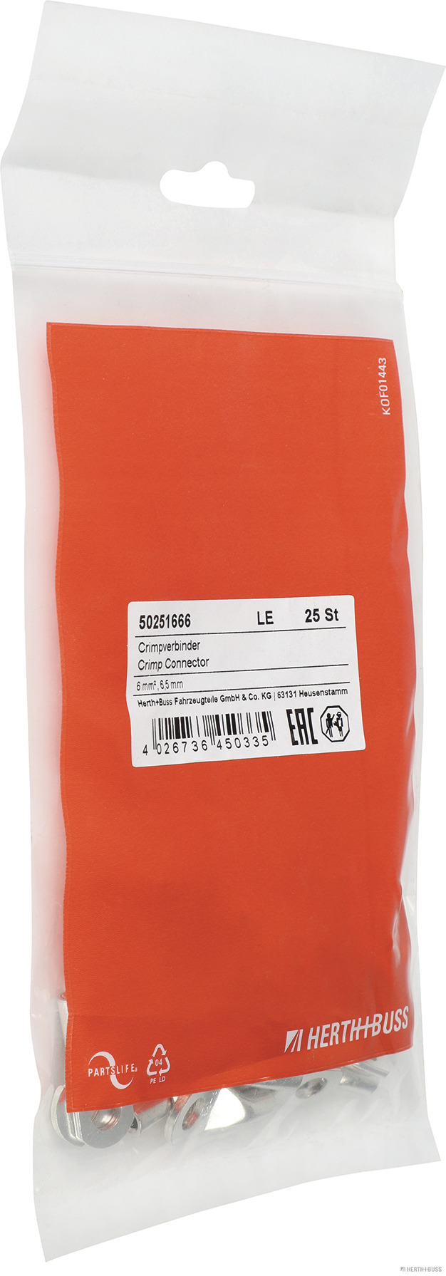 Herth+Buss Elparts Knijpverbinder 50251666