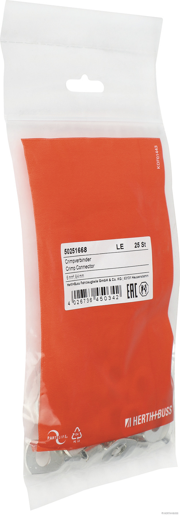 Herth+Buss Elparts Knijpverbinder 50251668