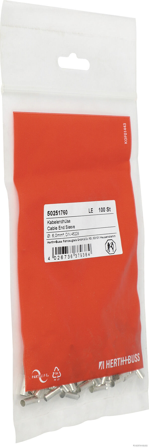 Herth+Buss Elparts Knijpverbinder 50251760