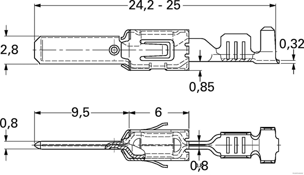 Herth+Buss Elparts Krimpverbinder 50251878
