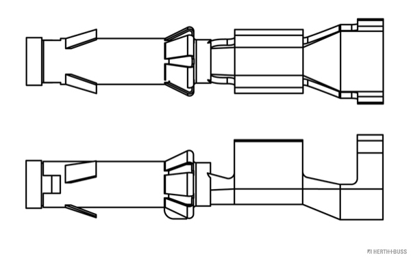Herth+Buss Elparts Krimpverbinder 50251880