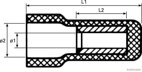 Herth+Buss Elparts Knijpverbinder 50252448