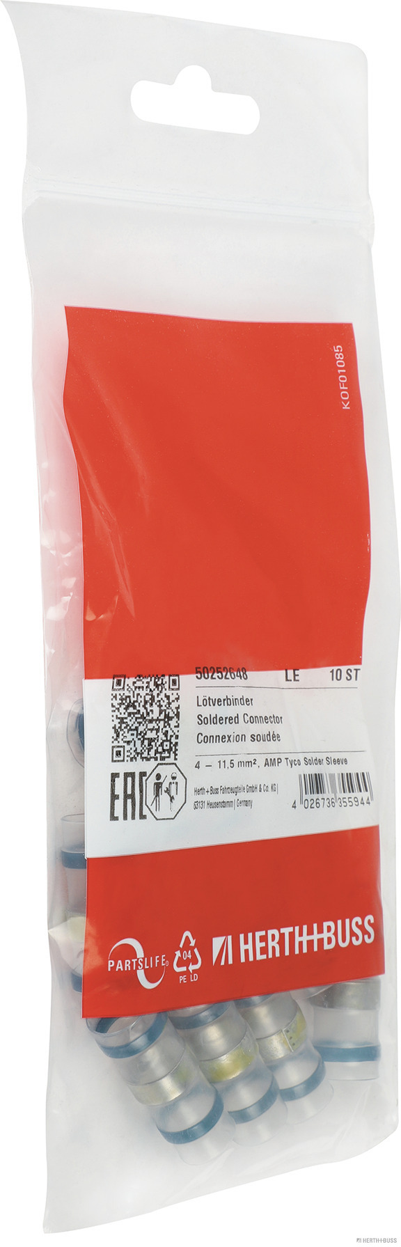 Herth+Buss Elparts Soldeerverbinder 50252648