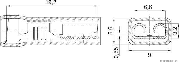 Herth+Buss Elparts Knijpverbinder 50254211066