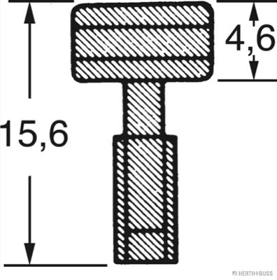 Herth+Buss Elparts Bevestigingszadel, kabelbinder 50265750