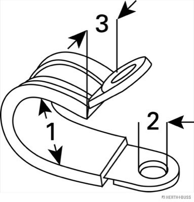 Herth+Buss Elparts Slangklem 50265809