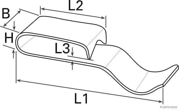 Herth+Buss Elparts Slangklem 50266234