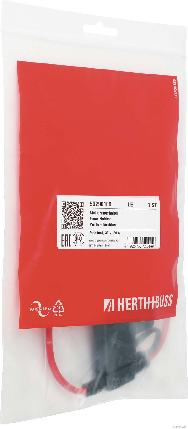 Herth+Buss Elparts Zekeringhouder 50290100