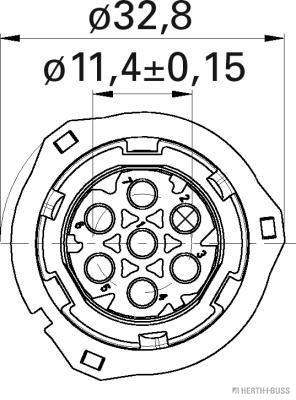 Herth+Buss Elparts Stekkerbehuizing 50290627