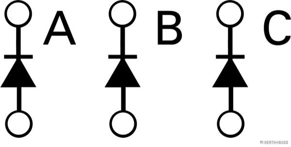 Herth+Buss Elparts Diode 50292011