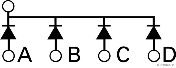 Herth+Buss Elparts Diode 50292013