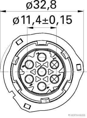 Herth+Buss Elparts Stekkerbehuizing 50390116