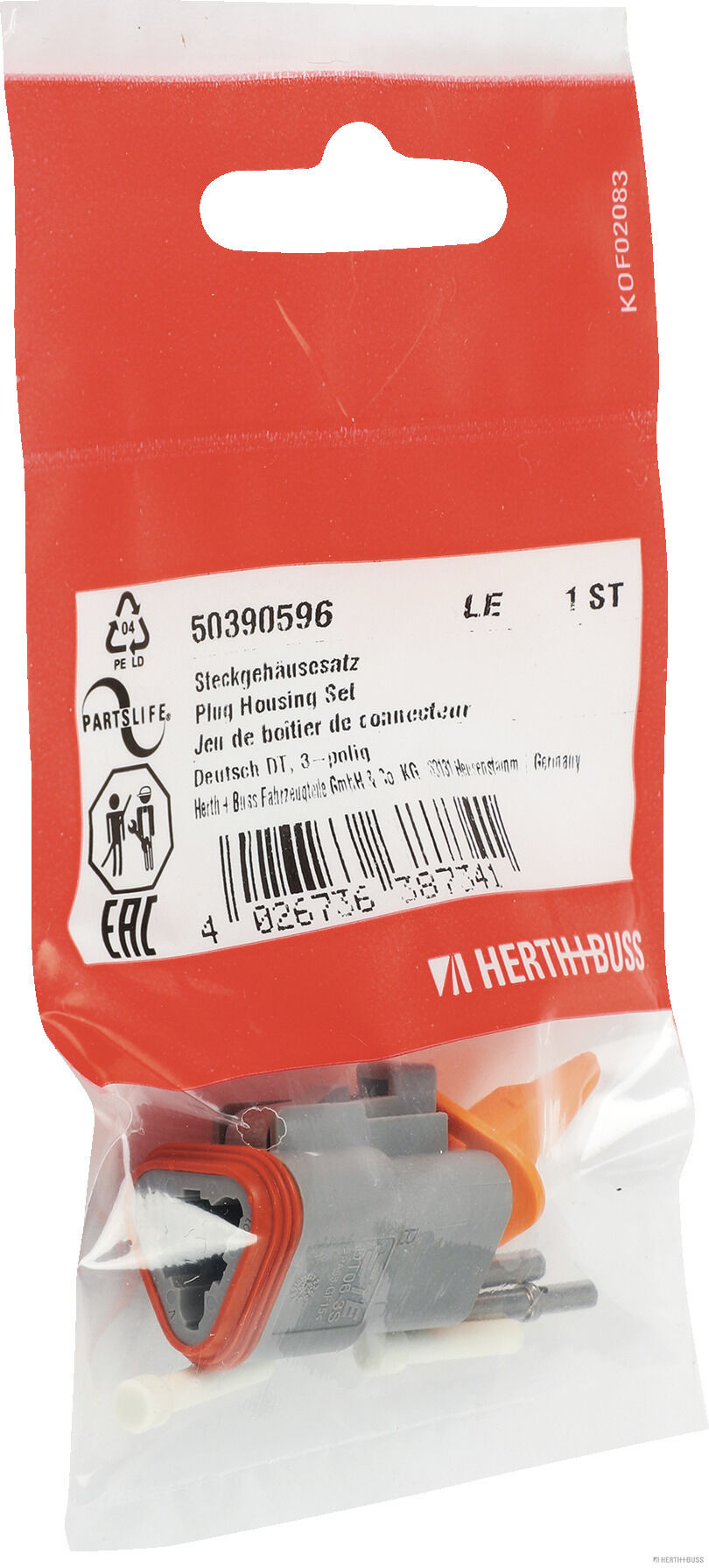 Herth+Buss Elparts Steekbehuizingsset 50390596