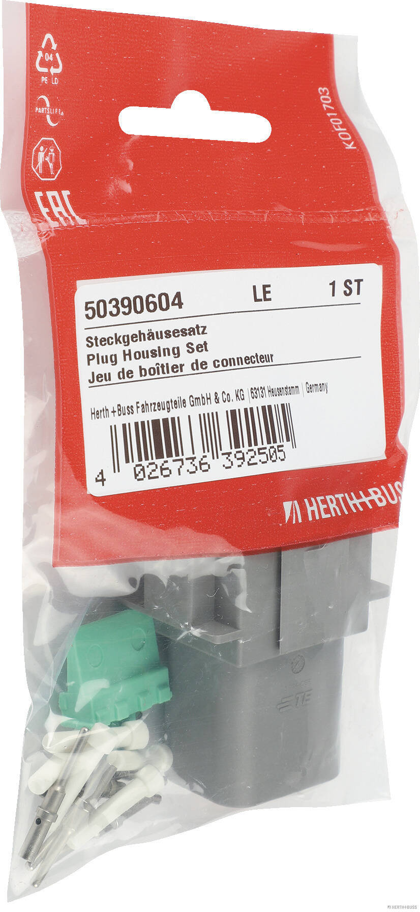 Herth+Buss Elparts Steekbehuizingsset 50390604