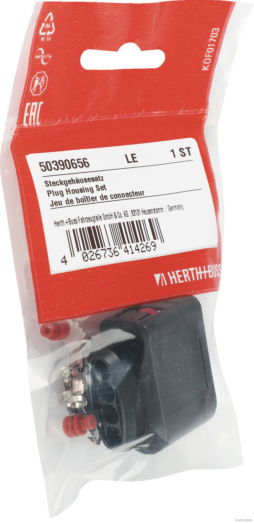 Herth+Buss Elparts Steekbehuizingsset 50390656