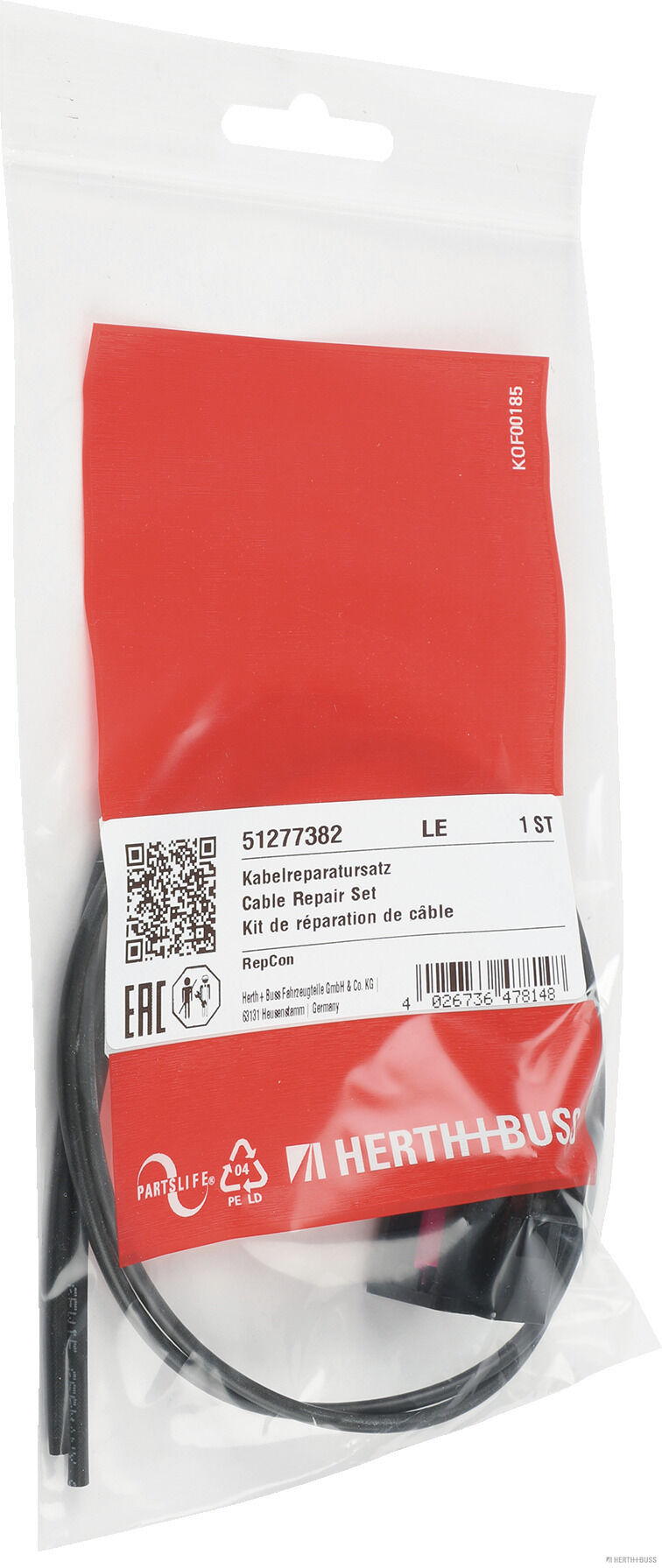 Herth+Buss Elparts Kabelreparatieset 51277382