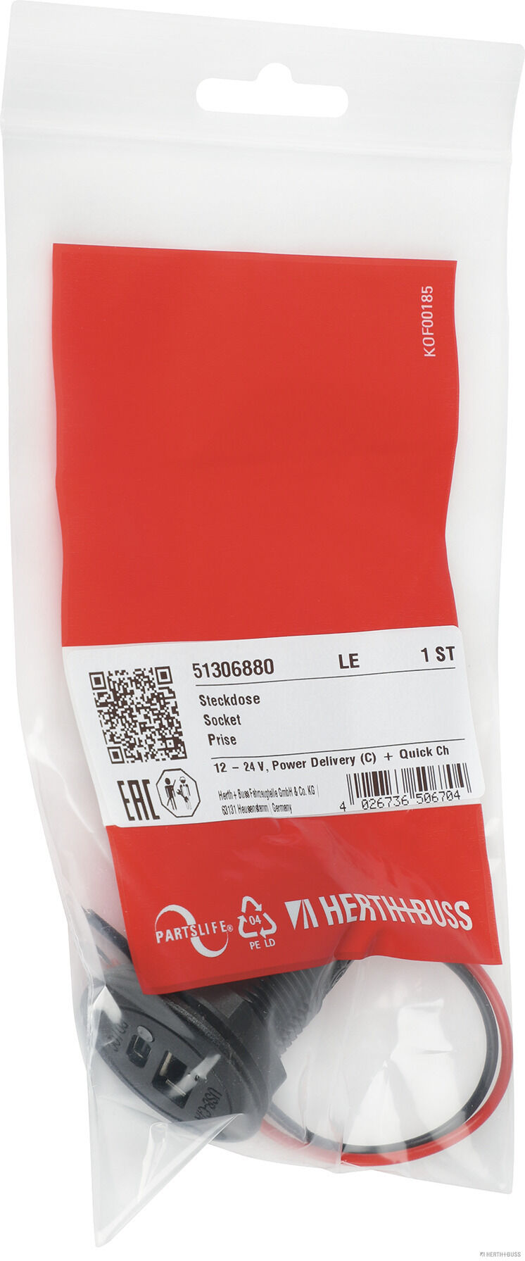 Herth+Buss Elparts Stekkerdoos 51306880