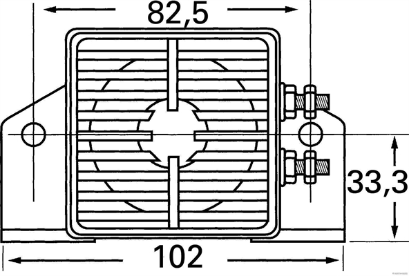 Herth+Buss Elparts Achteruitrijwaarschuwingssysteem 56376110