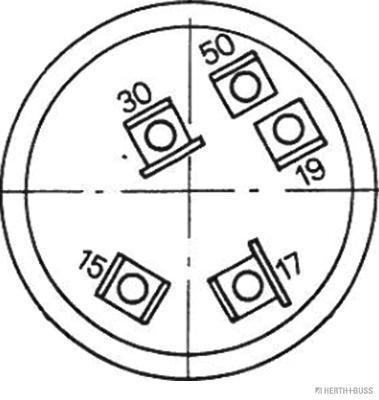 Herth+Buss Elparts Ontstekings-/ startschakelaar 70596076