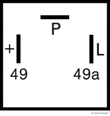 Herth+Buss Elparts Knipperlichtautomaat, pinkdoos 75605031